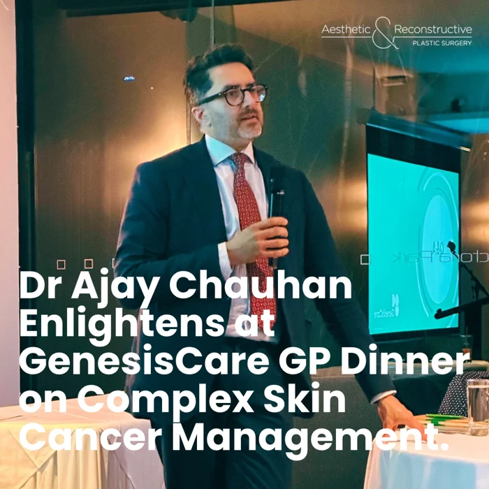 Dr Ajay Chauhan Enlightens at GenesisCare GP Dinner on Complex Skin Cancer Management - 7