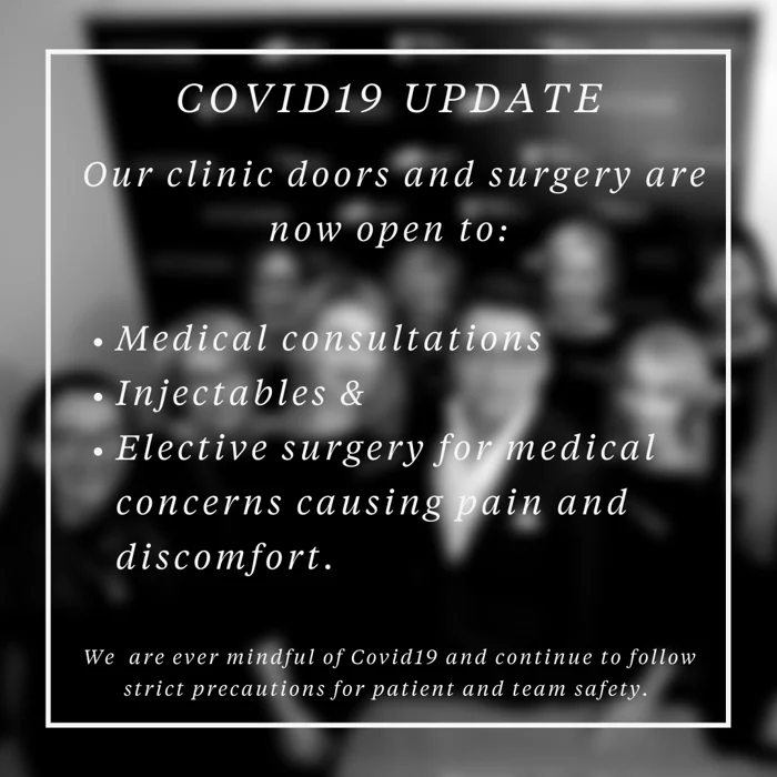 COVID19 UPDATE: Partial Easing of Restrictions for Consultations, Surgery and Cosmetic Injectables in Queensland. - 3